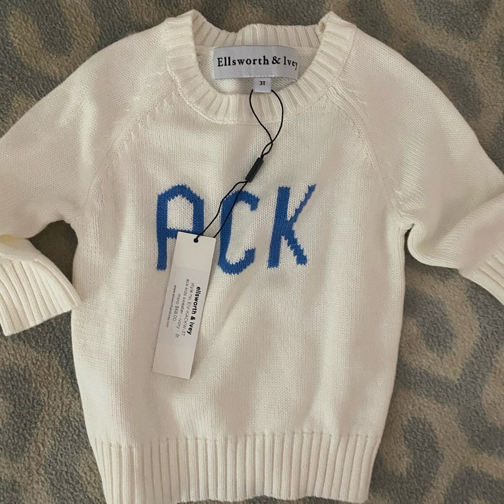 Nantucket sweater new with tags 3T toddler